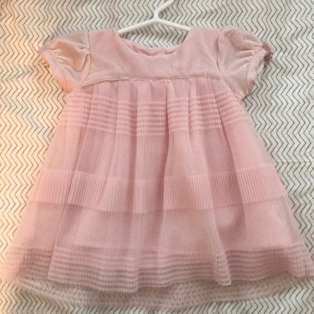 Pink baby girl dress